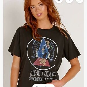 Daydreamer Black Snoop Doggy Dogg Graphic Tee